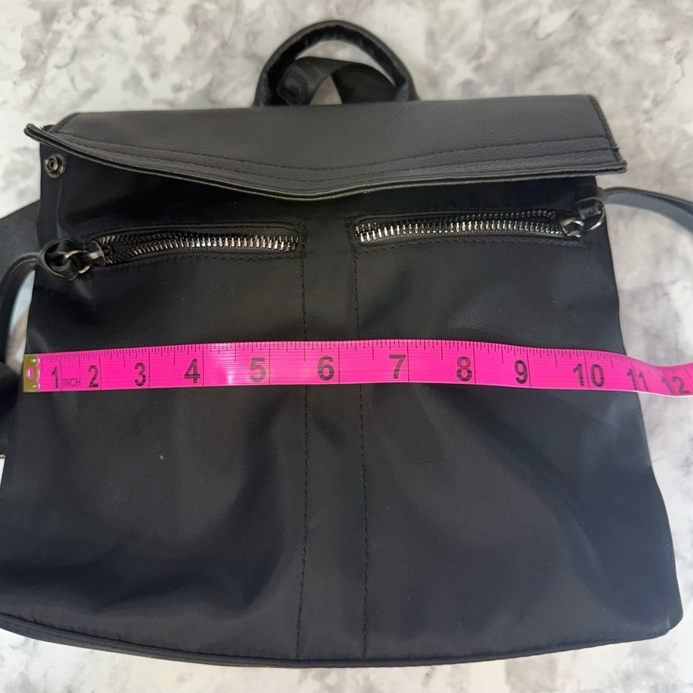 Streetwear grunge urban New York Trigger Black Mini Backpack Tote - Picture 4 of 12